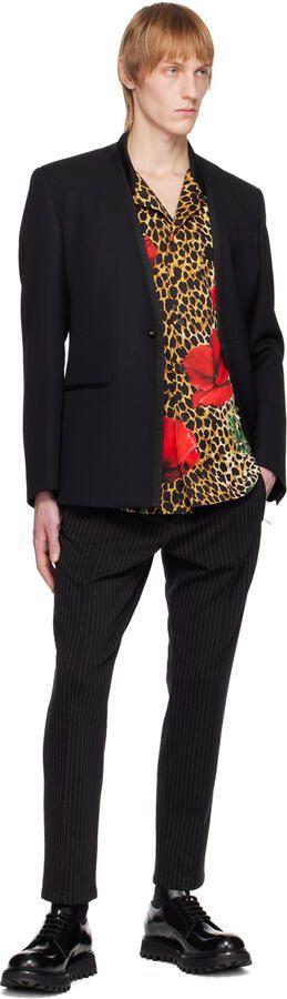 Dolce  Gabbana Black Brushed Derbys - Picture 4