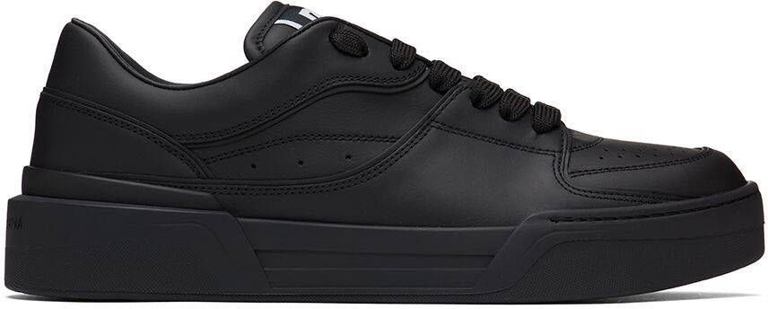 Dolce  Gabbana Black New Roma Sneakers - Picture 4