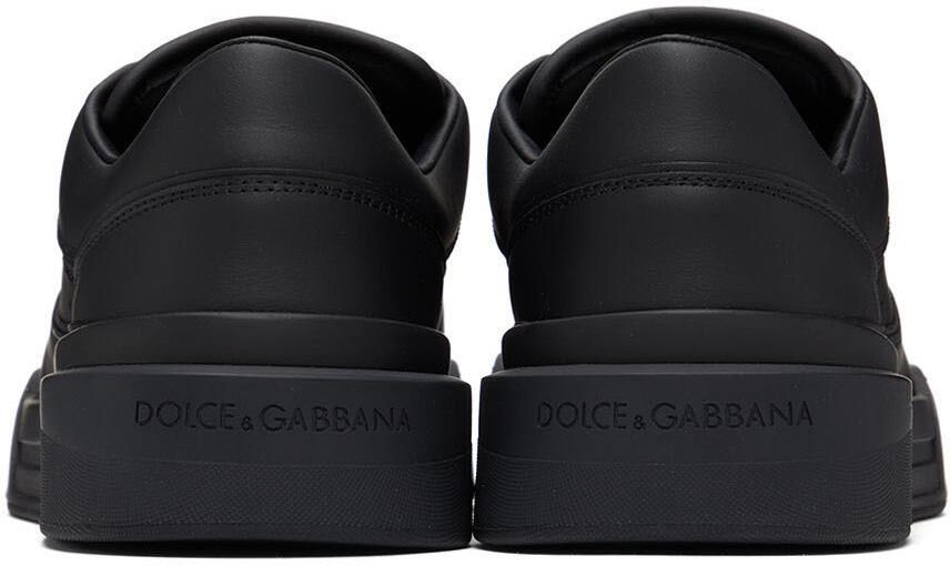Dolce  Gabbana Black New Roma Sneakers