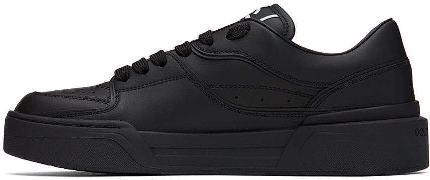 Dolce  Gabbana Black New Roma Sneakers - Picture 3