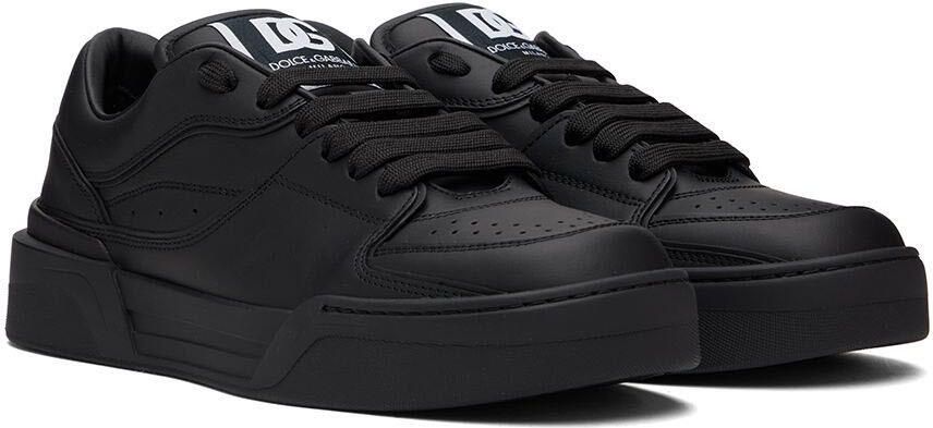 Dolce  Gabbana Black New Roma Sneakers - Picture 2