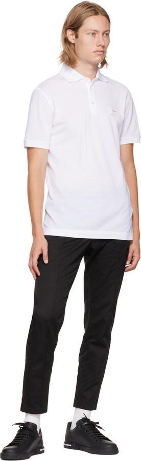 Dolce  Gabbana Black Portofino Low-Top Sneakers - Picture 4