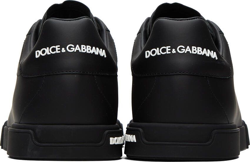 Dolce  Gabbana Black Portofino Sneakers