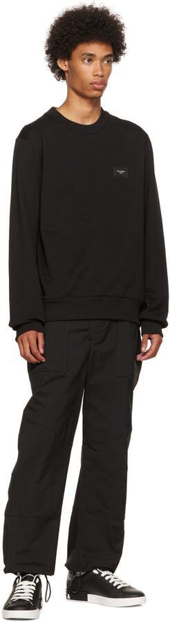 Dolce  Gabbana Black Portofino Sneakers - Picture 4