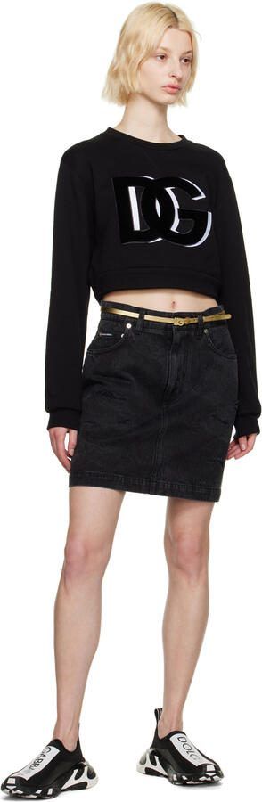 Dolce  Gabbana Black Sorrento Sneakers - Picture 4