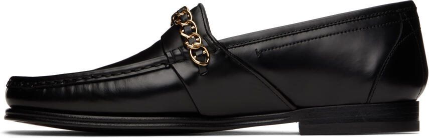 Dolce  Gabbana Black Visconti Loafers - Picture 4