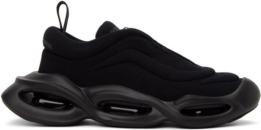 Dolce  Gabbana Black Wave Sneakers - Picture 5