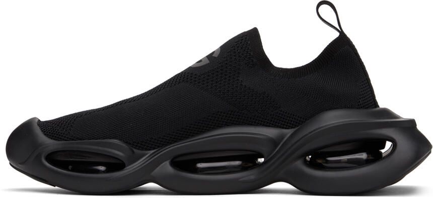 Dolce  Gabbana Black Wave Sneakers - Picture 3