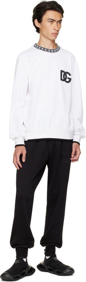 Dolce  Gabbana Black Wave Sneakers - Picture 4
