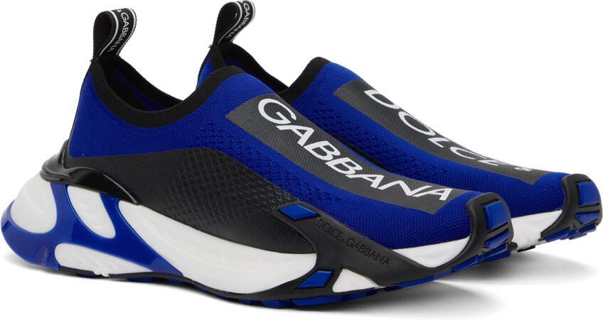 Dolce  Gabbana Blue Sorrento Sneakers - Picture 2