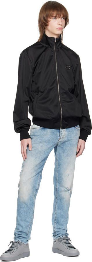 Dolce  Gabbana Gray Portofino Sneakers - Picture 4