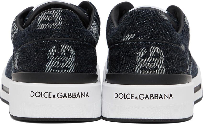 Dolce  Gabbana Navy New Roma Sneakers