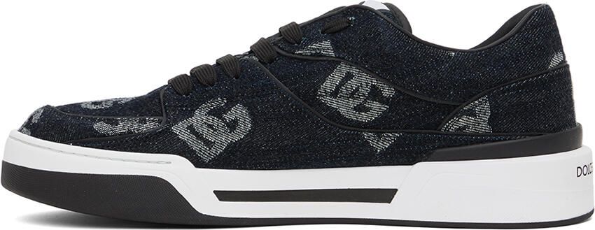 Dolce  Gabbana Navy New Roma Sneakers - Picture 3