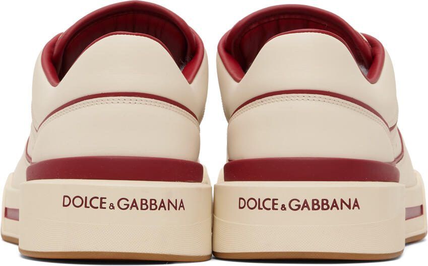 Dolce  Gabbana Off-White New Roma Sneakers