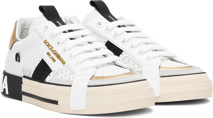 Dolce  Gabbana White 2.Zero Sneakers - Picture 3