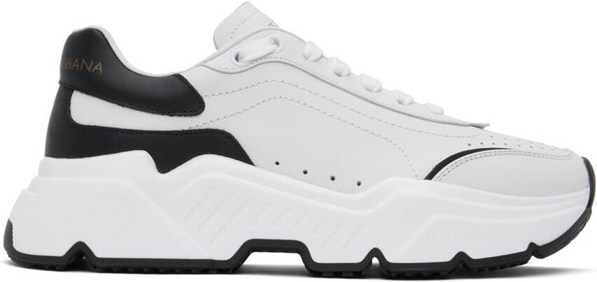 Dolce  Gabbana White  Black Daymaster Sneakers - Picture 5