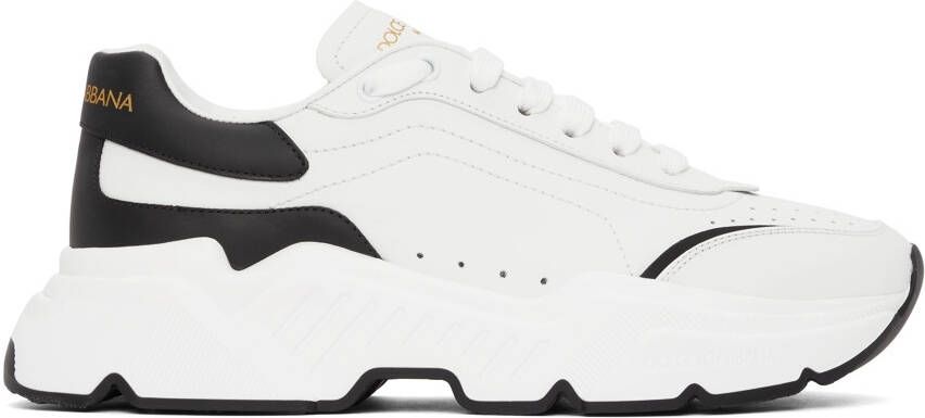 Dolce  Gabbana White  Black Daymaster Sneakers - Picture 5