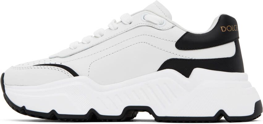 Dolce  Gabbana White  Black Daymaster Sneakers - Picture 3