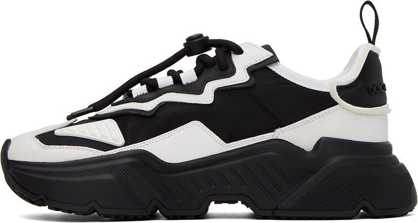 Dolce  Gabbana White  Black Daymaster Sneakers - Picture 3