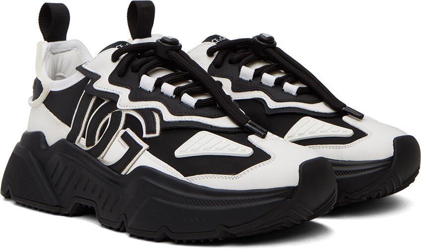 Dolce  Gabbana White  Black Daymaster Sneakers - Picture 2