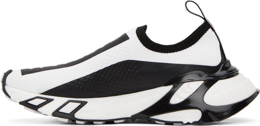 Dolce  Gabbana White  Black Sorrento Sneakers - Picture 3
