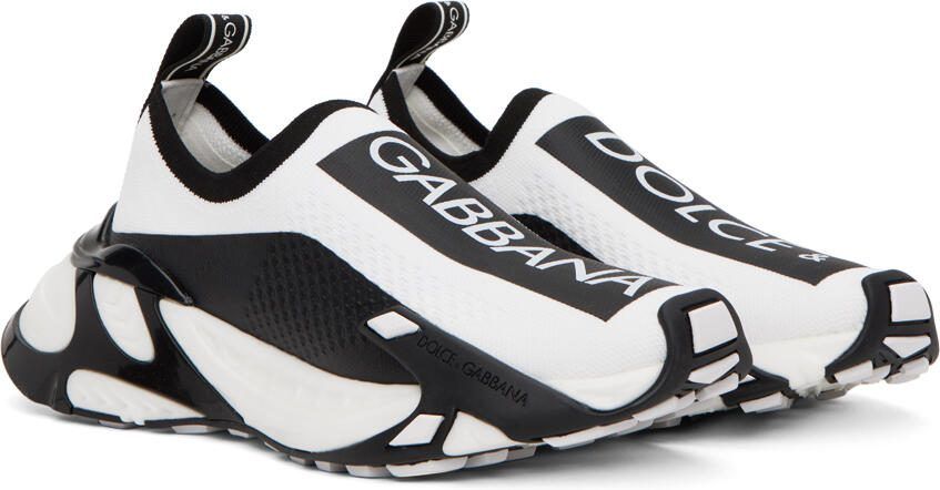 Dolce  Gabbana White  Black Sorrento Sneakers - Picture 2