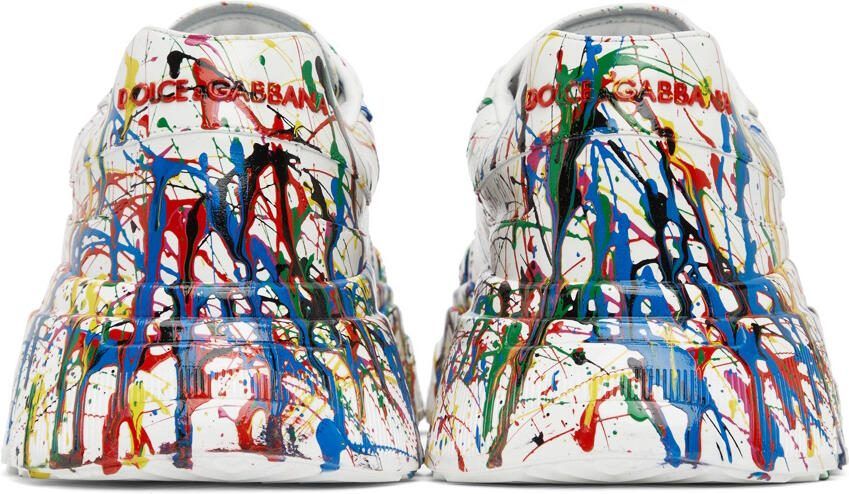 Dolce  Gabbana White Daymaster 15 Sneakers