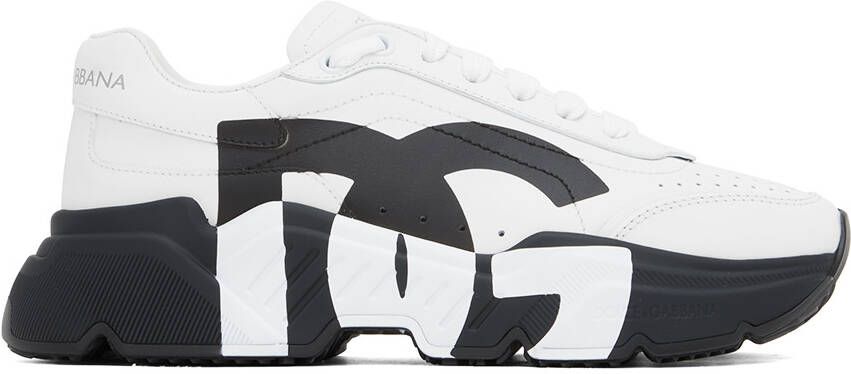 Dolce  Gabbana White Daymaster Sneakers