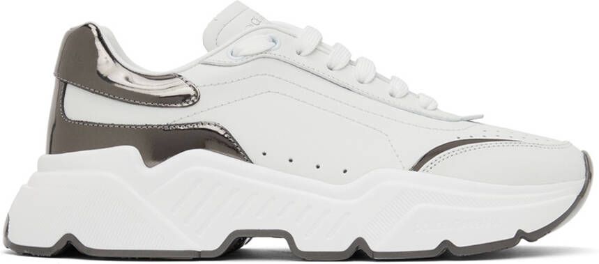 Dolce  Gabbana White Daymaster Sneakers - Picture 5