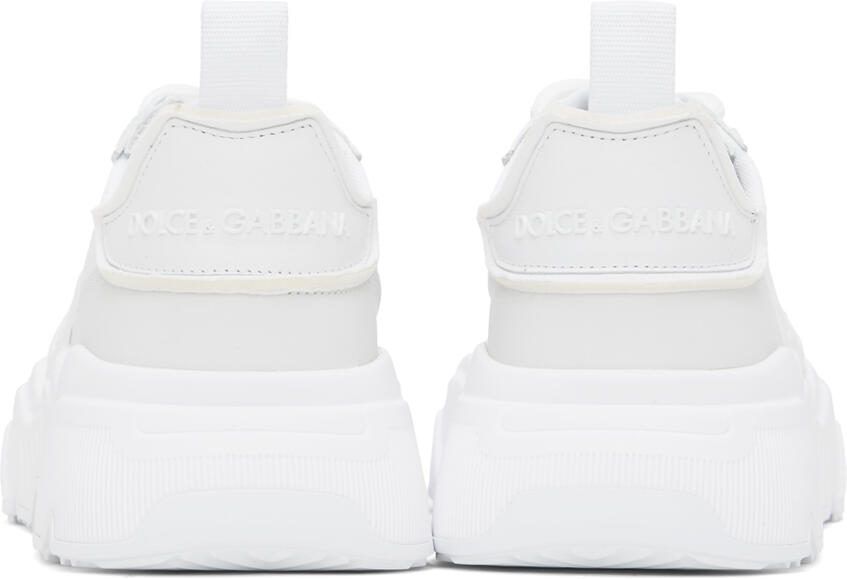 Dolce  Gabbana White Daymaster Sneakers
