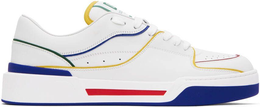 Dolce  Gabbana White New Roma Sneakers - Picture 4