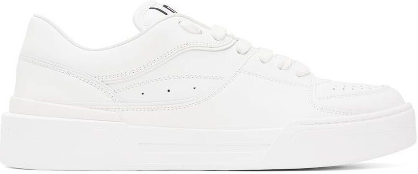 Dolce  Gabbana White New Roma Sneakers - Picture 5