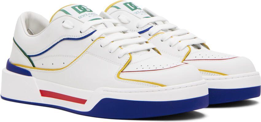 Dolce  Gabbana White New Roma Sneakers - Picture 2