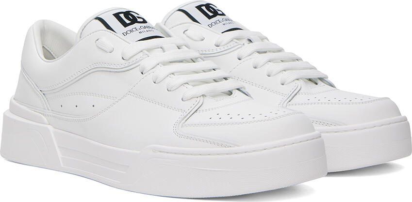 Dolce  Gabbana White New Roma Sneakers - Picture 2