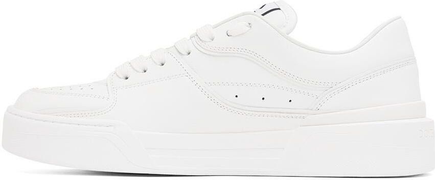 Dolce  Gabbana White New Roma Sneakers - Picture 3