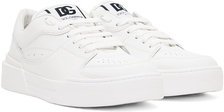 Dolce  Gabbana White New Roma Sneakers - Picture 2