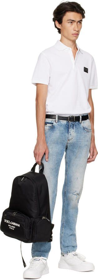 Dolce  Gabbana White New Roma Sneakers - Picture 4
