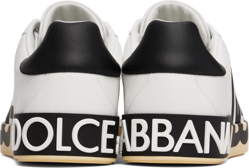 Dolce  Gabbana White Portofino Sneakers