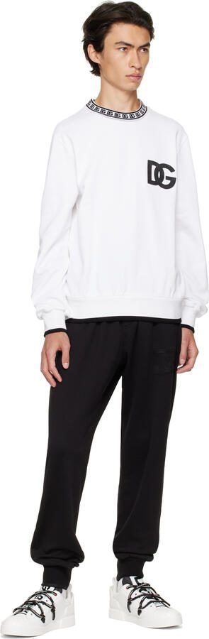 Dolce  Gabbana White Portofino Sneakers - Picture 4