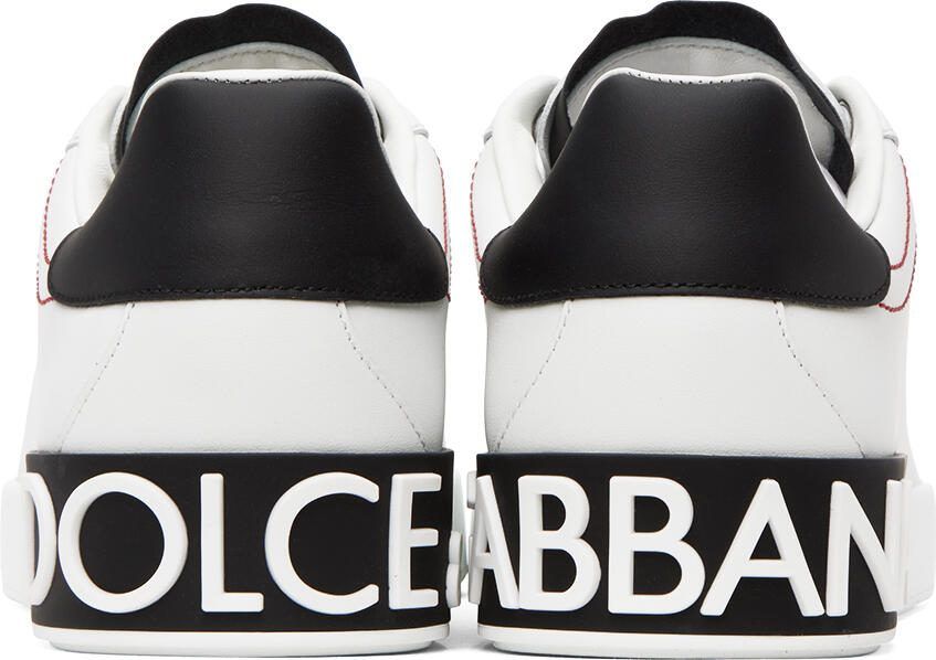 Dolce  Gabbana White Portofino Sneakers