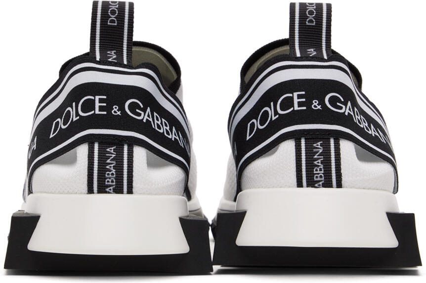 Dolce  Gabbana White Sorrento Sneakers
