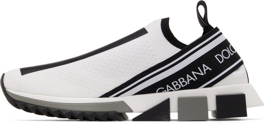 Dolce  Gabbana White Sorrento Sneakers - Picture 3