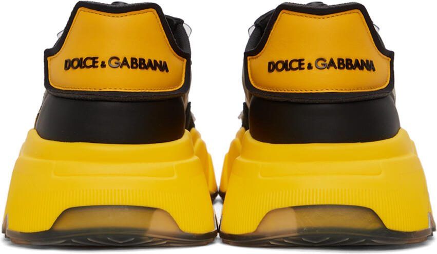 Dolce  Gabbana Yellow  Black Daymaster Sneakers