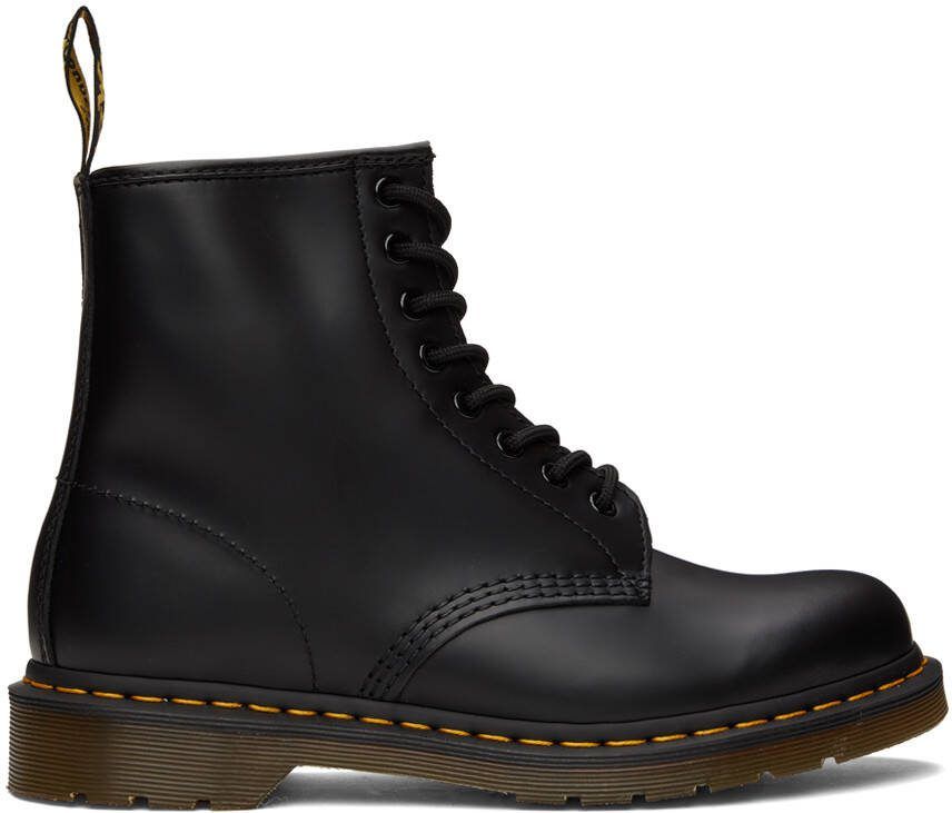 Dr. Martens Black 1460 Lace-Up Boots - Picture 2