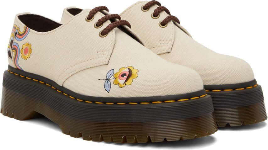 Dr. Martens Beige 1461 Retro Derbys - Picture 2