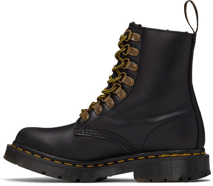 Dr. Martens Black 1460 Pascal Boots - Picture 3