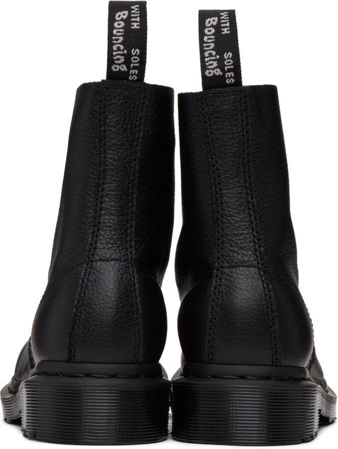 Dr. Martens Black Nubuck 1460 Pascal Boots - Picture 7