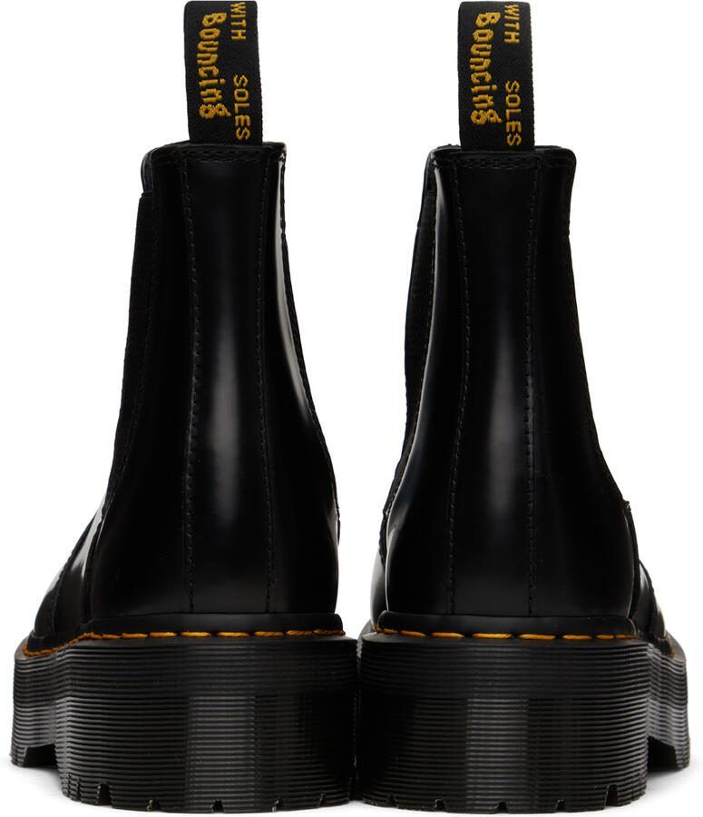 Dr. Martens Black 2976 Platform Chelsea Boots