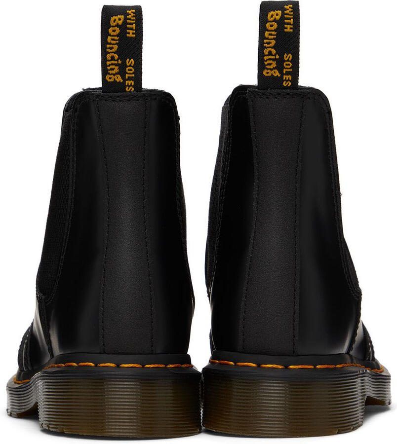 Dr. Martens Black 2976 Guard Panel Chelsea Boots