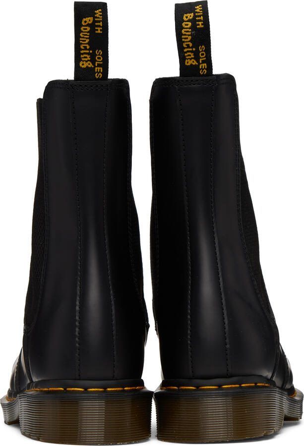 Dr. Martens Black 2976 Smooth Chelsea Boots - Picture 6